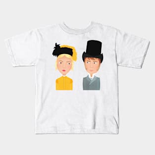 Emma Woodhouse and George Knightley fanart Kids T-Shirt